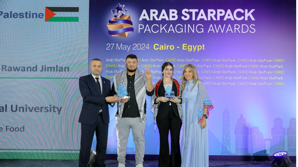 الطالبين روند جملان و أحمد عساف يحصدان المركز الأول في مسابقة Arab StarPack student