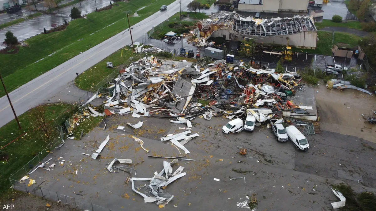 17 قتيلا جراء عواصف وفيضانات في الولايات المتحدة