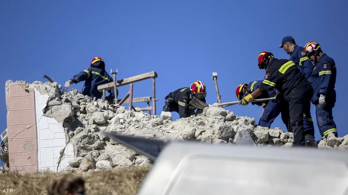 زلزال قوي يضرب اليونان ويشعر به سكان مصر