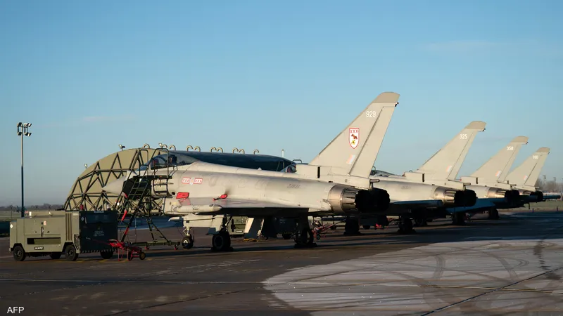 بريطانيا تعلن نقل طائرات مقاتلة إلى الشرق الأوسط