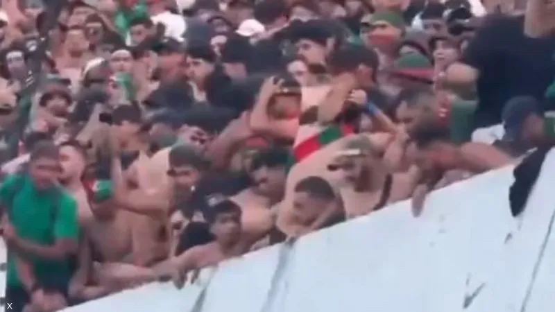 الجزائر.. وفاة 3 مشجعين في حادث سقوط من مدرجات