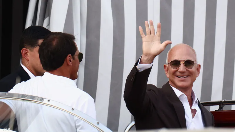 أرقام مثيرة من “زفاف القرن”.. تكلفة ضخمة لحفلة مؤسس أمازون