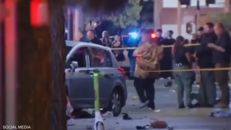 “سيارة مجهولة” تصدم حشدا في لوس أنجلوس