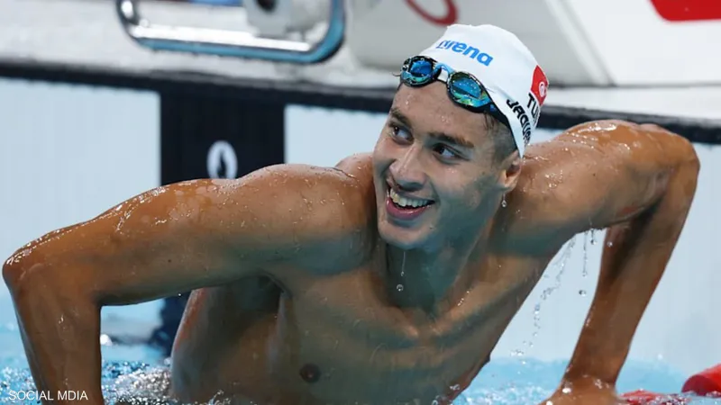 التونسي الجوادي يحرز ذهبية 800 متر في مونديال السباحة
