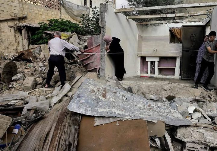 الدمار والتخريب الذي أحدثه الاحتلال في البنية التحتية في مدينة طوباس