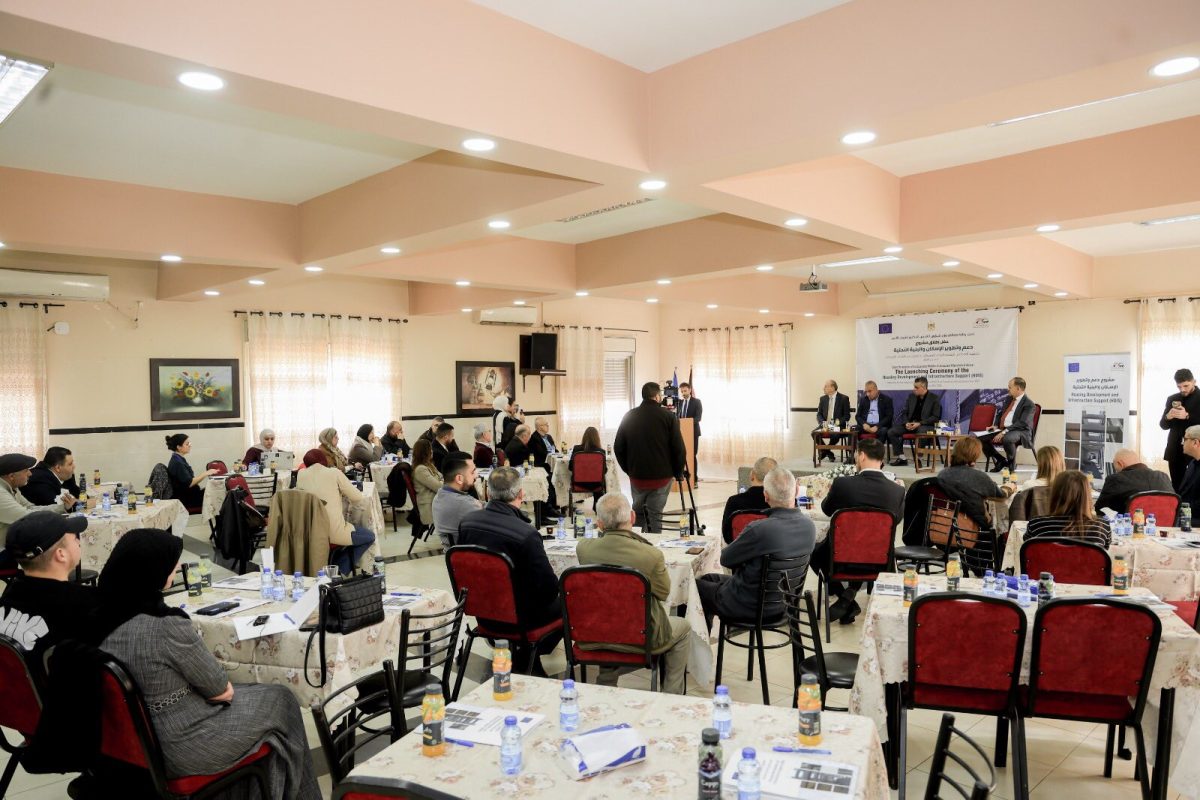 دعم اسكان 240 عائلة فلسطينية بتمويل من الإتحاد الاوروبي وبتكلفة 3.9 مليون يورو