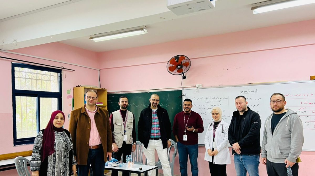 معهد النجاح للصحة العالمية ينظم يوماً طبّياً مجانياً في ضاحية اكتابا في مدينة طولكرم