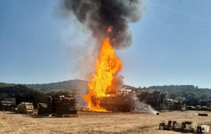 الاحتلال يعترف .. إصابة 12 جنديا بمسيّرة مفخخة أطقلها حزب الله