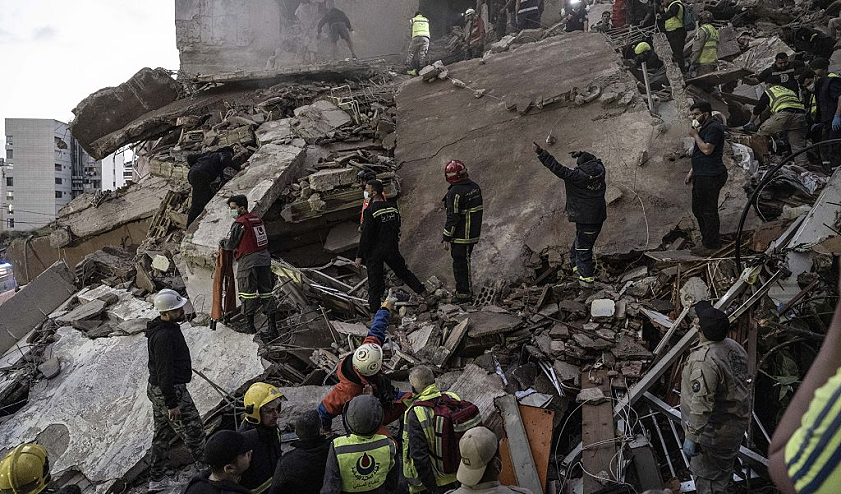 حداد وطني بلبنان الخميس: 254 شهيدا وأكثر من ألف مصاب ومقتل جندي إسرائيلي وإصابة آخرين