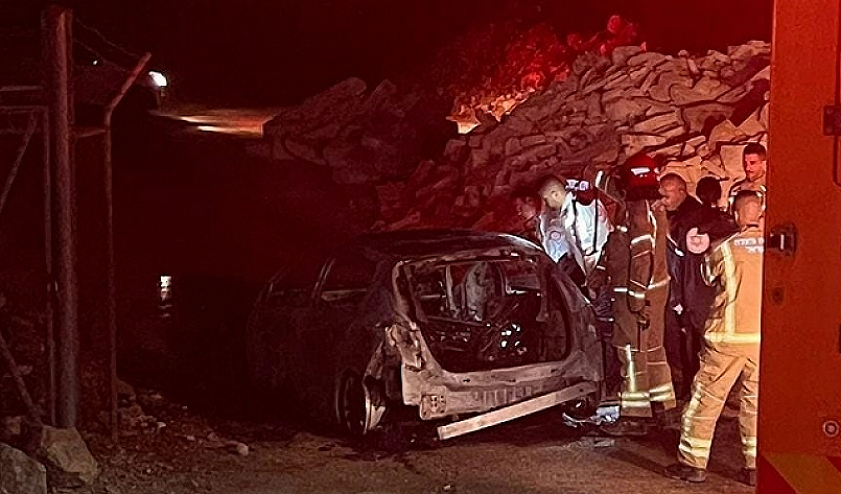 مقتل شابة حرقًا داخل مركبة في كفر قاسم… “الخلفية جنائية”