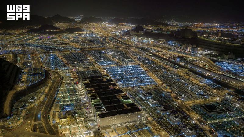 يوم التروية.. “منى” تنبض بالحجيج وتُجسّد واحدة من أعظم منظومات إدارة الحشود في العالم