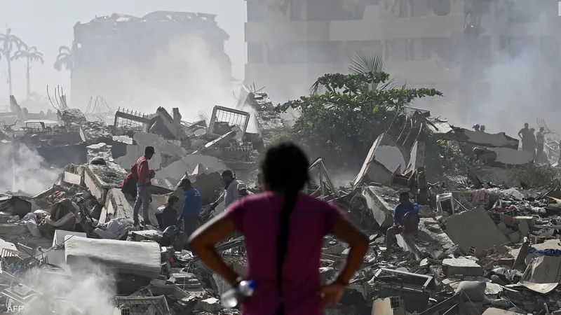 فنزويلا.. 235 قتيلا والأنين يتردد تحت الأنقاض